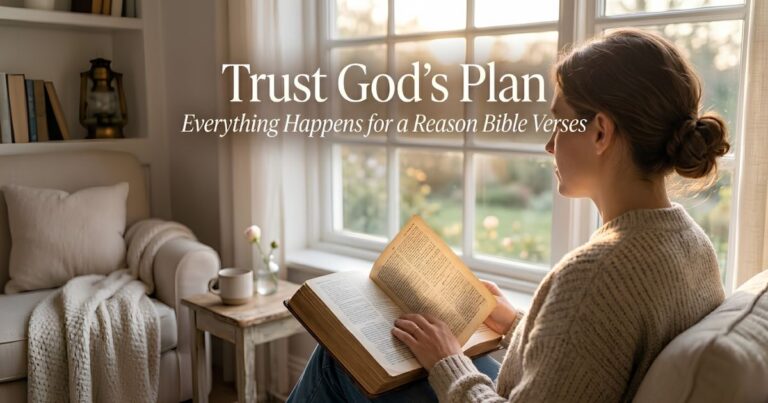 Everything Happens For A Reason Bible Verse.