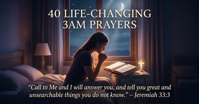 3AM prayers for mercy and instant miracles