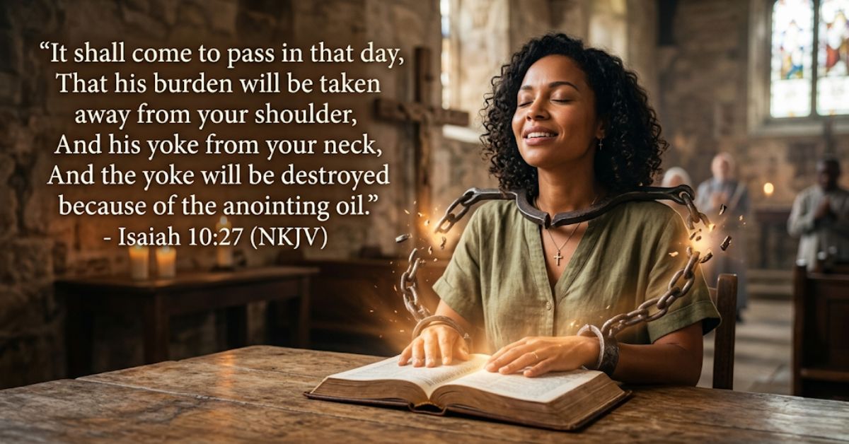 Anointing breaks the yoke sermon
