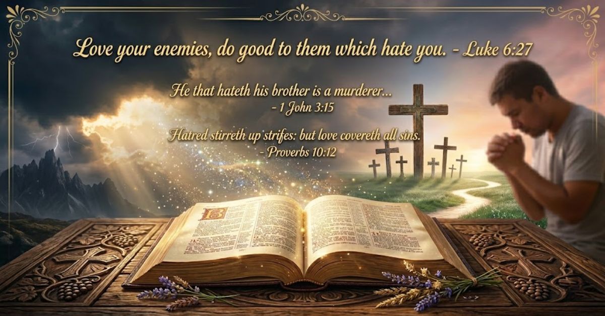 Bible Verse About Hatred In Your Heart
