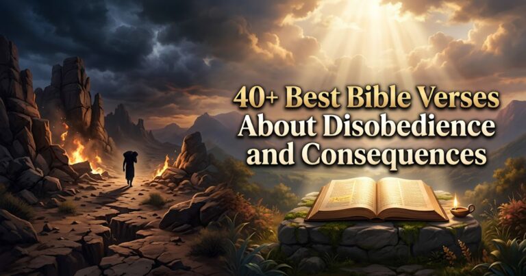 Bible Verses About Disobedience and Consequences