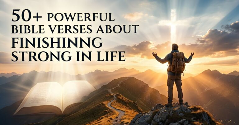 Bible Verses About Finishing Strong