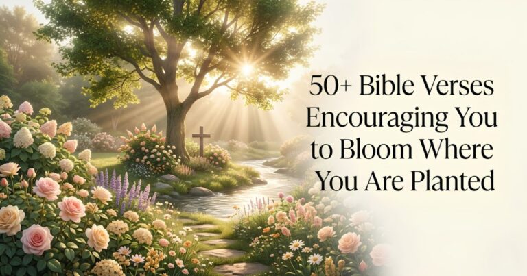 Bible Verses Encouraging You to Bloom
