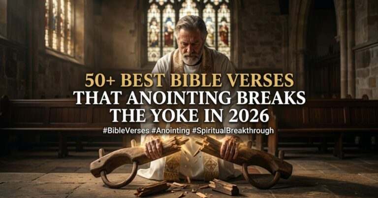 Bible Verses That Anointing Breaks the Yoke