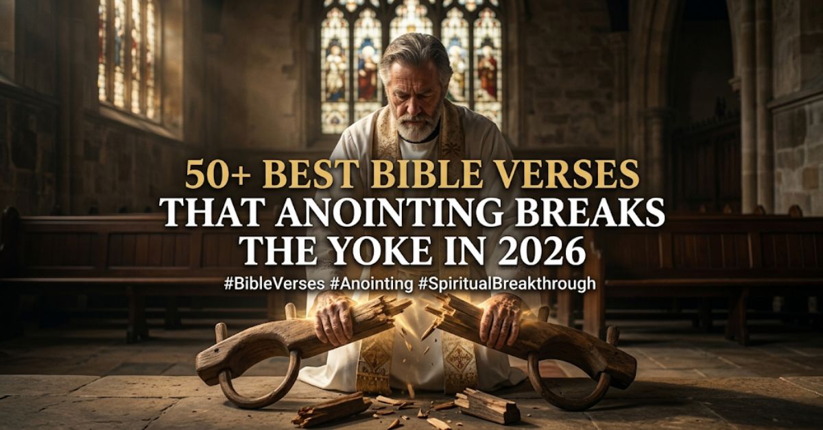 Bible Verses That Anointing Breaks the Yoke