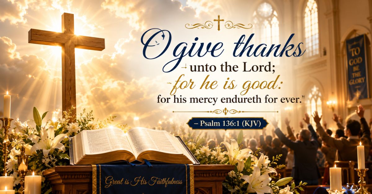 Church Anniversary Bible Verses