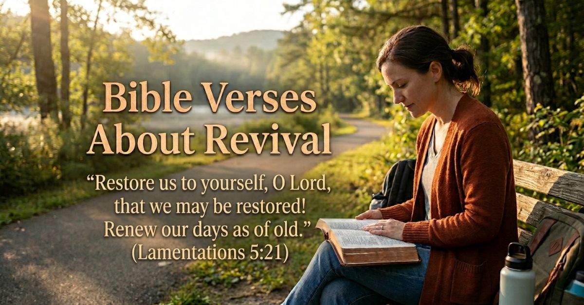 Holy Spirit revival Bible verses