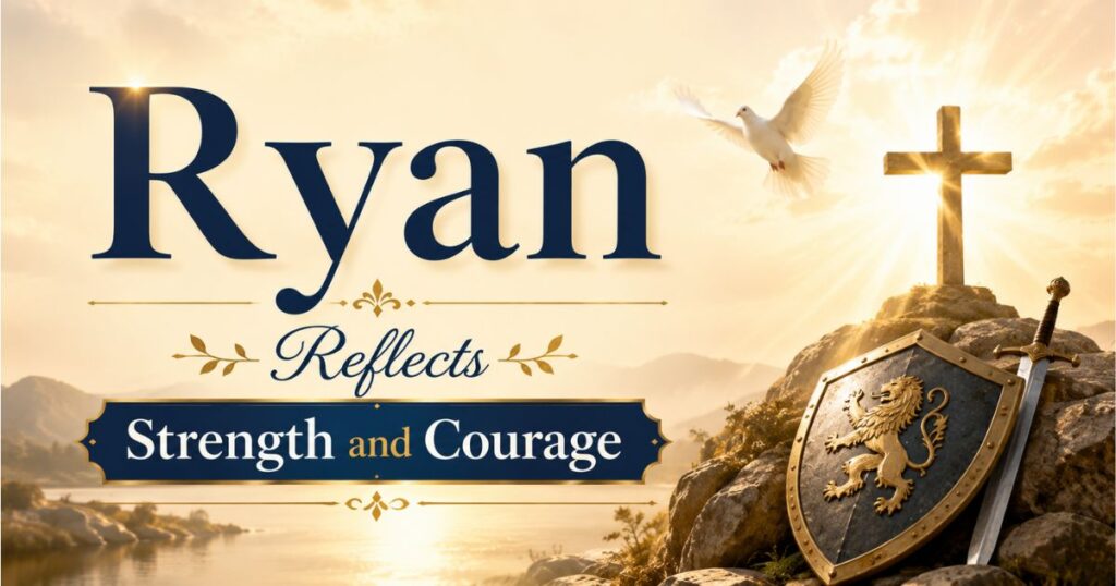 Ryan Reflects Strength and Courage