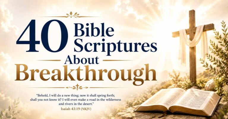Scriptures About Breakthrough