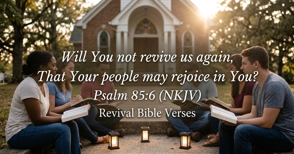 Scriptures for revival and spiritual awakening