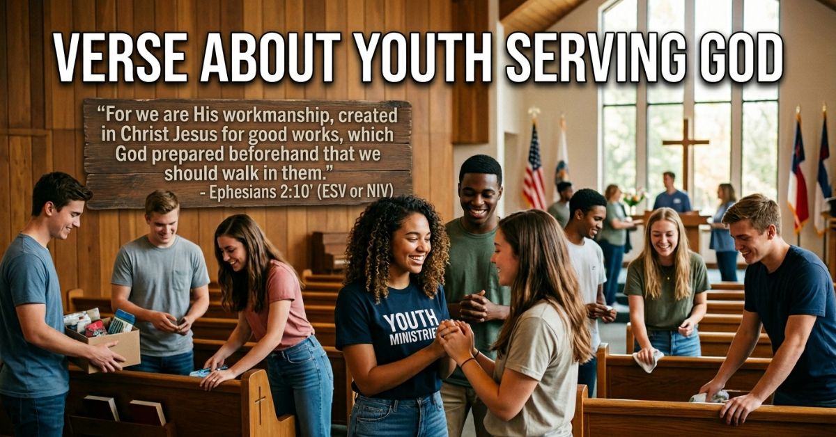 The importance of serving God in your youth