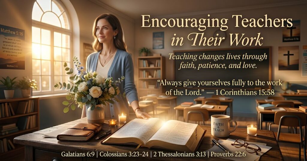 bible verses for teachers