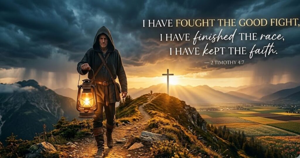 finish well bible verse