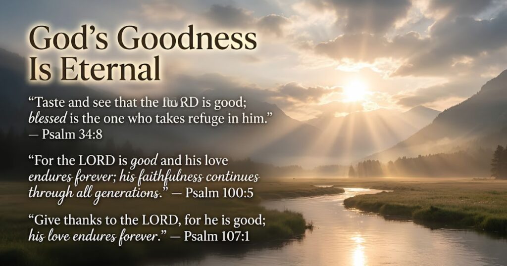 god is good all the time