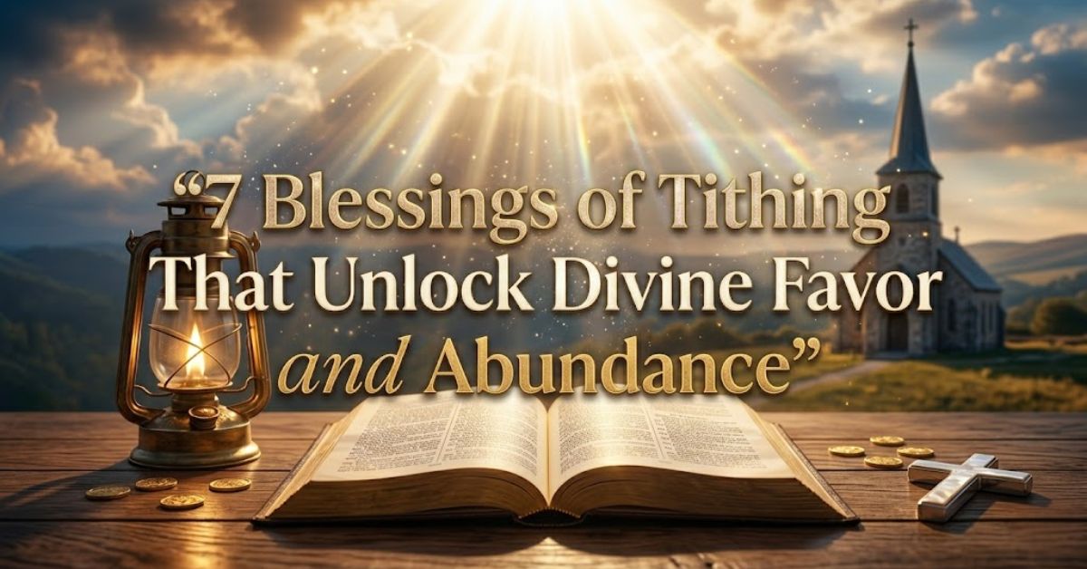 7 Blessings of Tithing That Unlock Divine Favor and Abundance