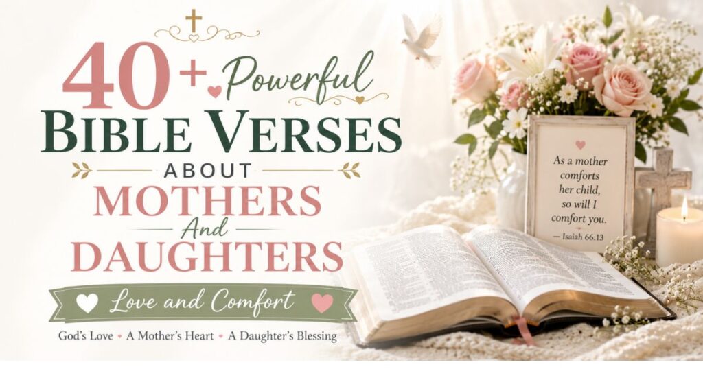 Bible Verses About Daughters' Love and Comfort