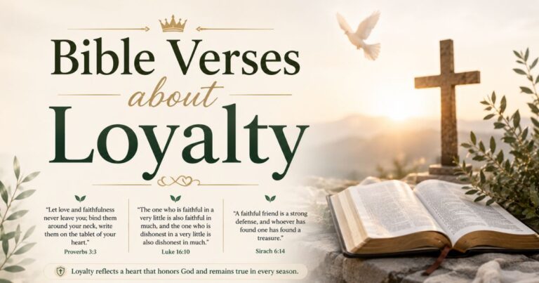 Bible Verses About Loyalty
