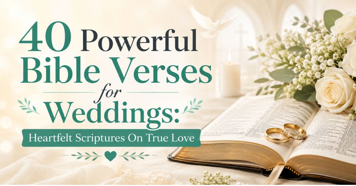 Bible Verses for Weddings