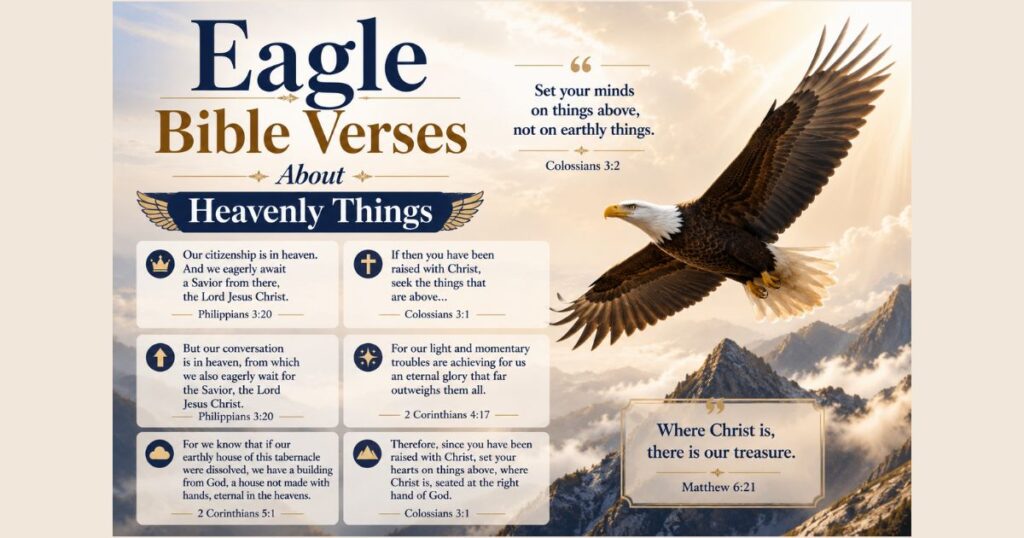 Eagle Bible Verses About Heavenly Things