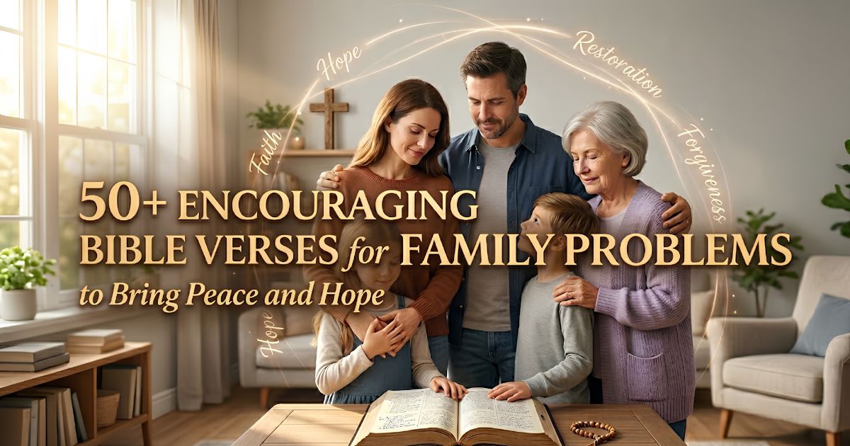 Encouraging Bible Verses for Family Problems