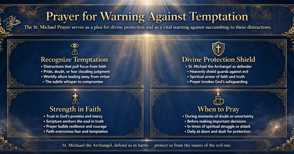 St Michael prayer for protection