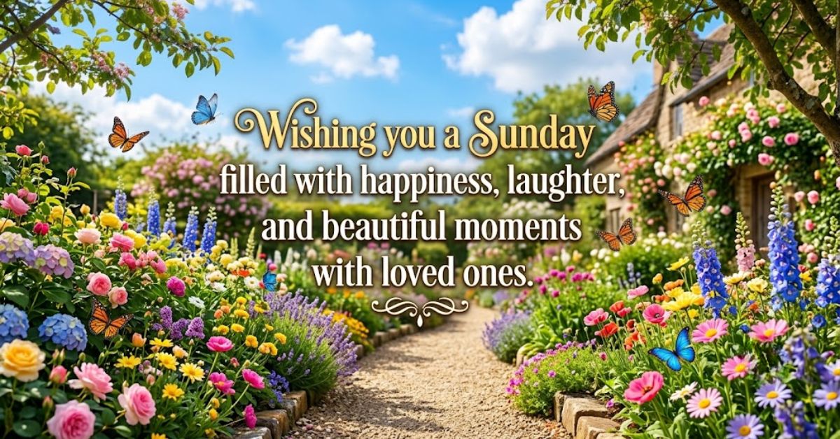 Sunday wishes and blessings