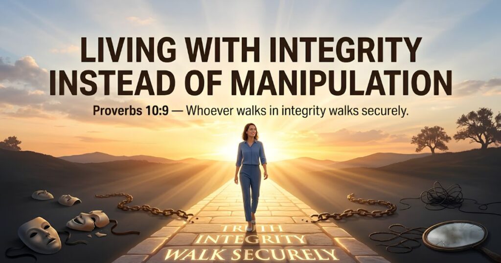 examples of manipulation in the bible