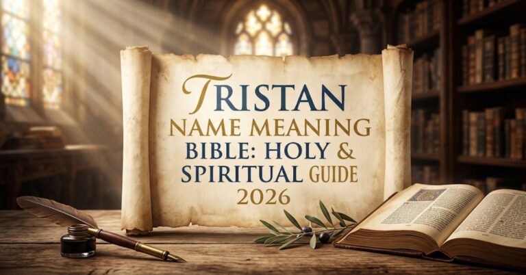 is the name tristan in the bible