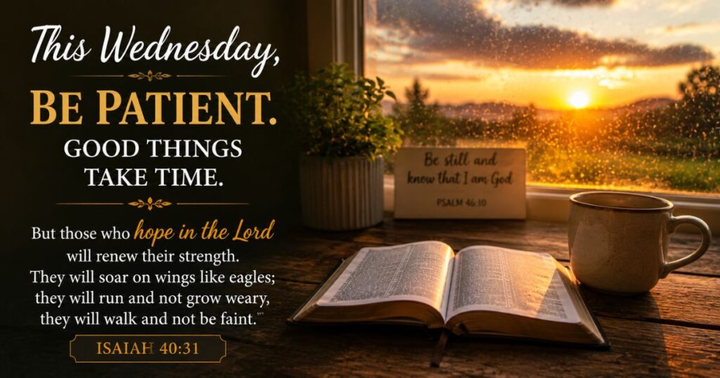 scripture about patience