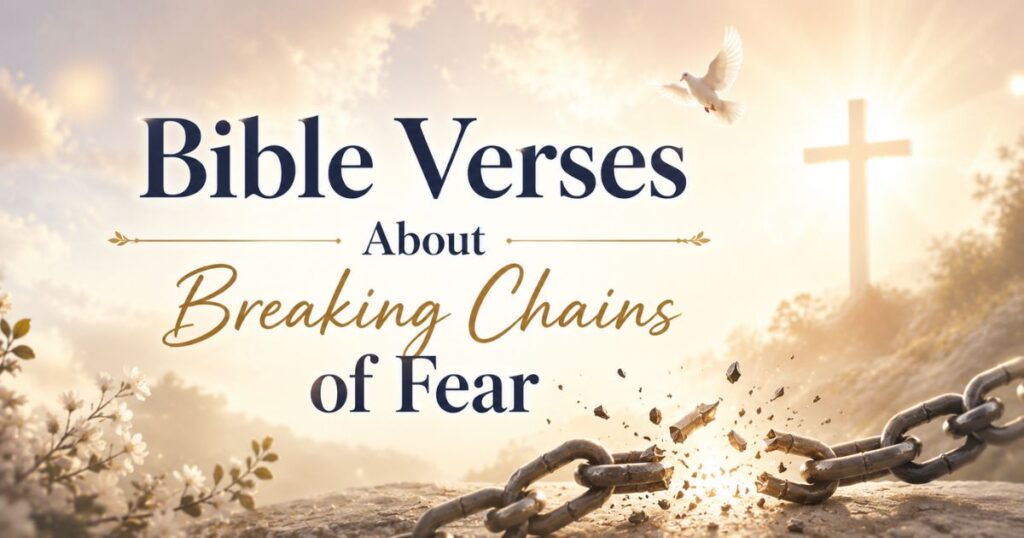 Bible Verses About Breaking Chains of Fear