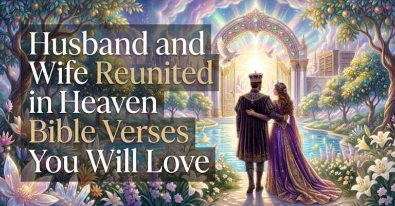 Husband and Wife Reunited in Heaven Bible Verses You Will Love